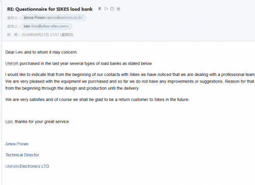 Feedbacks from our clients.